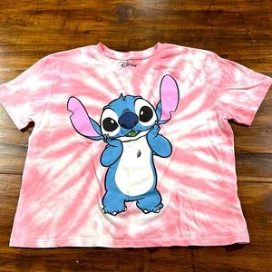 LILO and Stitch Disney’s Juniors Cropped T-shirt size 7-9